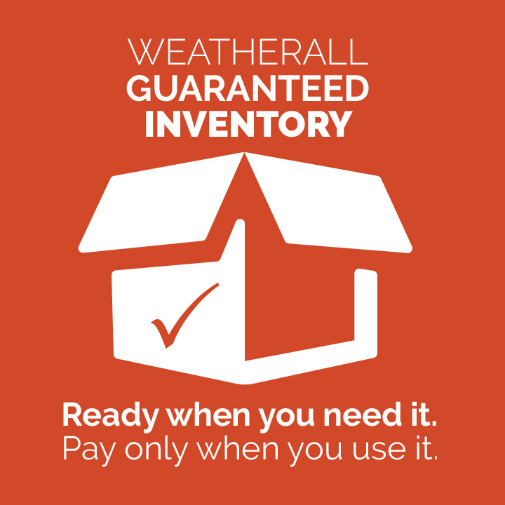 Weatherall Guaranteed Inventory